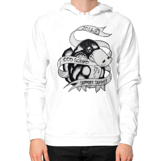 Hoodie (on man) White odd-squad