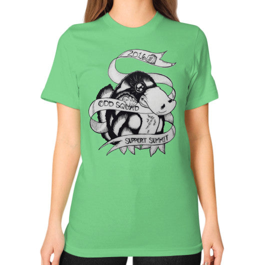 Unisex T-Shirt (on woman) Grass odd-squad