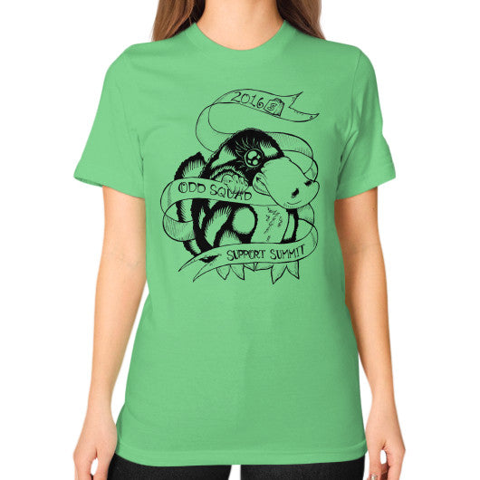 Unisex T-Shirt (on woman) Grass odd-squad
