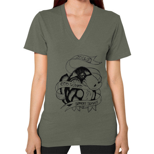 V-Neck (on woman) Lieutenant odd-squad